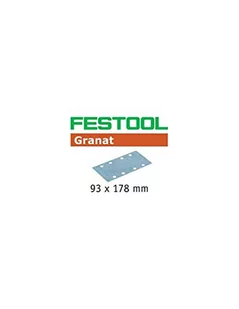 Festool Arkusz ścierny StickFix 93 x 178 mm P180 100 sztuk do lakierów 498938 - Materiały ścierne - miniaturka - grafika 1