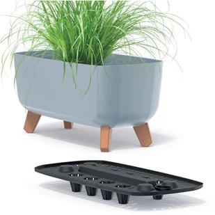 Doniczka Ogrodowa Donica Na Taras Skrzynka Korytko Do Kwiatów Balkonowa Gracia Case 39 Cm - Donice Doniczka Ogrodowa Donica Na Taras Skrzynka Korytko Do Kwiatów Balkonowa Gracia Case 39 Cm - Donice - miniaturka - grafika 1