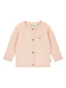 Bluzy i sweterki niemowlęce - Steiff Kardigan w kolorze jasnoróżowym - miniaturka - grafika 1