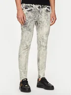 Spodnie męskie - Versace Jeans Couture Jeansy 76GAB5K0 Biały Skinny Fit - miniaturka - grafika 1
