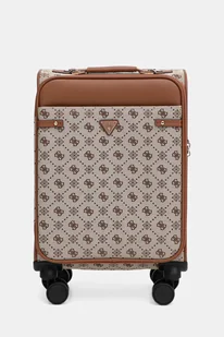 Guess walizka NEDA SMALL kolor beżowy TWJP96 54983 - Walizki - miniaturka - grafika 1