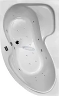 Wanny z hydromasażem - Wanna z hydromasażem asymetryczna narożna SC011-WAL/P 150 100 cm - Lewa - miniaturka - grafika 1