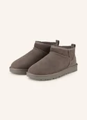 Botki damskie - Ugg Botki Classic Ultra Mini grau - UGG - miniaturka - grafika 1