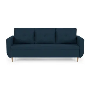 Kanapa sofa 3 os z funkcją spania DORO granatowa - Sofy i kanapy - miniaturka - grafika 1