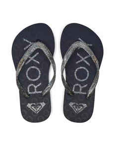 Roxy Japonki ARGL100263 Srebrny - Buty dla dziewczynek - miniaturka - grafika 1