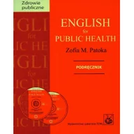 Książki medyczne - Wydawnictwo Lekarskie PZWL English for Public Health Podręcznik + CD - Zofia Patoka - miniaturka - grafika 1