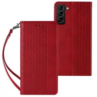 Etui i futerały do telefonów - Etui Strap Braders Case do Samsung Galaxy S22 Plus czerwony - miniaturka - grafika 1