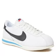 Półbuty męskie - Buty Nike Cortez DM4044 100 White/Black/Lt Photo Blue/Sail - miniaturka - grafika 1