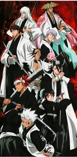 Plakat Anime Manga Bleach blh_124 A1+ (custom)