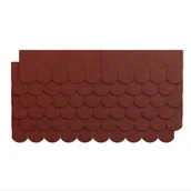 Preparaty bitumiczne - Gont bitumiczny ETA karpiówka 800 czerwony 3 m² Nexler - miniaturka - grafika 1