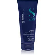Odżywki do włosów - Alfaparf Semi Di Lino Brunette, odżywka redukująca pomarańczowe odcienie dla brunetek, 200ml - miniaturka - grafika 1
