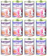 Mokra karma dla kotów - Kattovit Drink Niere/Renal kurczak/kaczka 12x135ml puszka - miniaturka - grafika 1