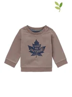 Bluzy i sweterki niemowlęce - Noppies Bluza w kolorze brązowym - miniaturka - grafika 1