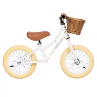 Rowerki biegowe - Banwood FIRST GO! rowerek biegowy Marest Allegra white - miniaturka - grafika 1