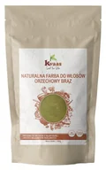 Farby do włosów i szampony koloryzujące - KVAAS NATURALNA FARBA HENNA ORZECHOWY BRĄZ 100g - miniaturka - grafika 1