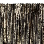 Zasłony - Zasłona EUROFIRANY Renia 140 x 270 cm Czarno-złoty - miniaturka - grafika 1