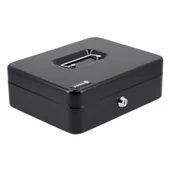 Akcesoria do kas i terminali - VOREL KASETKA NA PIENIĄDZE 250X200X90MM CZARNA 78626 - miniaturka - grafika 1