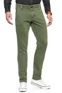 Spodnie męskie - Mustang, Spodnie męskie, 5P Chino Dusky Green 1006701 6287, rozmiar W29 L32 - miniaturka - grafika 1