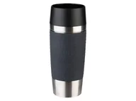 Kubki termiczne - Tefal Kubek termiczny TRAVEL MUG Essential, 360 ml (Ciemnoszary) - miniaturka - grafika 1