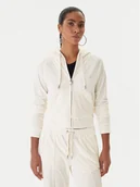 Bluzy damskie - Juicy Couture Bluza Madison JCWAS225306 Beżowy Slim Fit - miniaturka - grafika 1