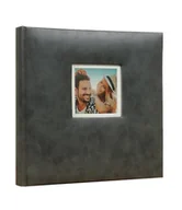 Albumy fotograficzne - ALBUM tradycyjny BEKRI2 na 20 kart/40 stron SKÓROPODOBNY szary - miniaturka - grafika 1