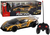 Zabawki zdalnie sterowane - Auto sportowe żółte R/C 1:16 Leantoys - miniaturka - grafika 1