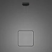 Lampy sufitowe - Lampa wisząca Ledowe Kwadraty No. 1 X Φ40 in 3k czarna ściemnialna Altavola Design - miniaturka - grafika 1