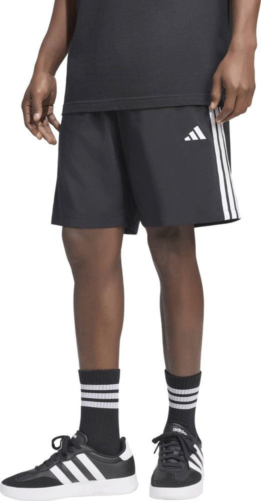 Adidas Spodenki męskie adidas Essentials 3-Stripes Chelsea Lite Woven czarne KY6510 XL