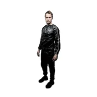 Kimona, stroje i obuwie - Kombinezon sauna męski EVERLAST Sauna czarny EV6550 XL-XXL - miniaturka - grafika 1