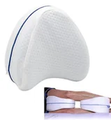 Poduszki - Ag32B Poduszka Piankowa Memory Klin Nogi Biała - miniaturka - grafika 1