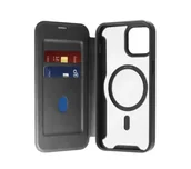 Etui i futerały do telefonów - Puro Book Mag Case do iPhone 16 Plus Czarny - miniaturka - grafika 1