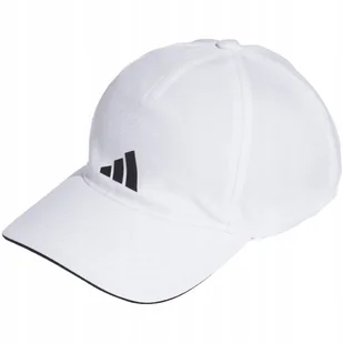 Czapka z daszkiem adidas Aeroready Training Running Baseball biała HT2031 D - Czapki i chusty sportowe męskie - miniaturka - grafika 1