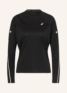 Asics Koszulka Do Biegania Road Lite-Show Ls schwarz - ASICS - Koszulki i topy damskie - miniaturka - grafika 1