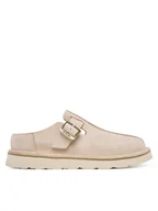 Klapki i japonki damskie - Clarks Klapki Solsbury Mule. 26184170 Beżowy - miniaturka - grafika 1