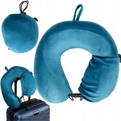 Walizki - WINGS Turystyczna PODUSZKA na szyję PODRÓŻNY rogal MEMORY FOAM na podróż - miniaturka - grafika 1