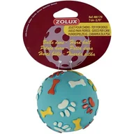 Zabawki dla psów - Zolux Zabawka Piłka kauczukowa twarda 7 cm 480170 - miniaturka - grafika 1