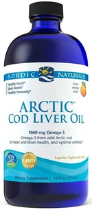 NORDIC NATURALS NORDIC NATURALS Arctic Cod Liver Oil 473ml - Witaminy i minerały dla sportowców - miniaturka - grafika 2