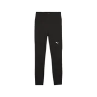 Spodnie sportowe damskie - Damskie legginsy TAD ESSENTIALS PUMA Black - miniaturka - grafika 1