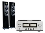 Zestawy stereo - Luxman L-507Z (srebrny) + VELA FS409 (czarny) - miniaturka - grafika 1