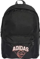 Plecaki - Plecak adidas Classic Hoops JG1086 czarny /adidas - miniaturka - grafika 1