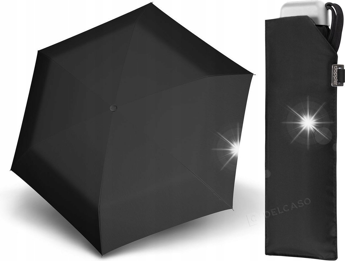 Parasol kieszonkowy Carbonsteel Mini Slim Doppler