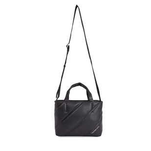 Torebka Calvin Klein Jeans Quilted Micro Ew Tote22 K60K611957 Black BEH - Torebki damskie - miniaturka - grafika 1