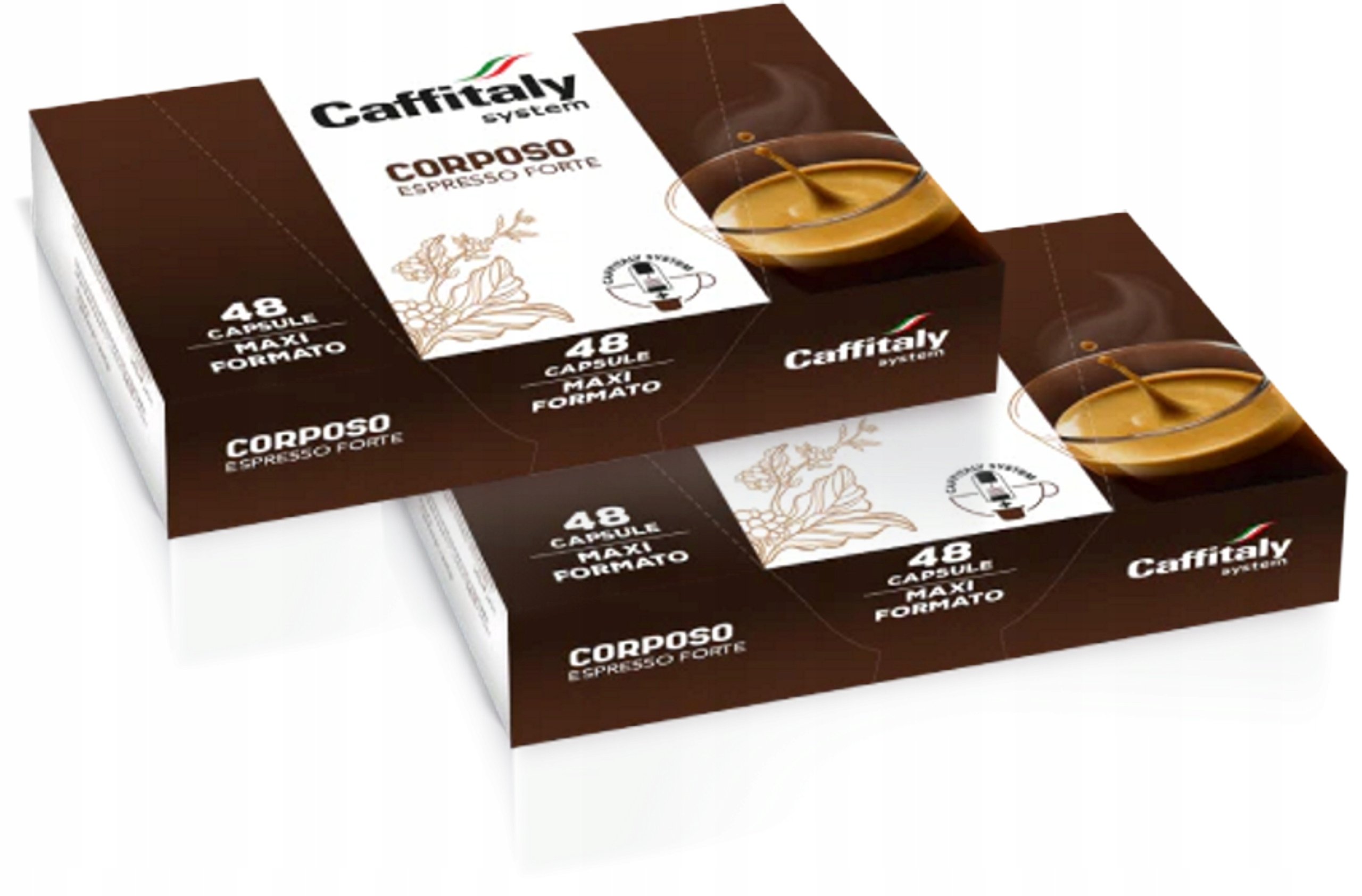 Kapsułki do Cafissimo Caffitaly Espresso Corposo 96 szt.