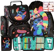 Plecaki szkolne i tornistry - 4 ELEMENTÓW Tornister szkolny Lilo i Stitch piórnik z wyp worek DLA DZIEWCZYKI - miniaturka - grafika 1