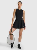 Spódnice - 4F Spódnica tenisowa damska - czarna L - miniaturka - grafika 1