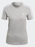Koszulki sportowe damskie - adidas Koszulka w kolorze szarym - miniaturka - grafika 1