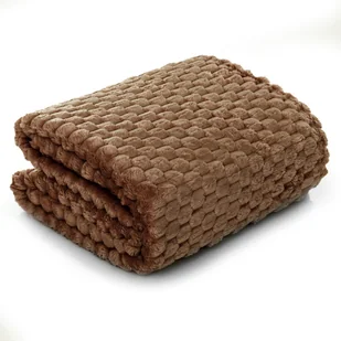 Koc 200 x 220 Mikrofibra Tłoczona Jorge Plastry 09 - Koce - miniaturka - grafika 2