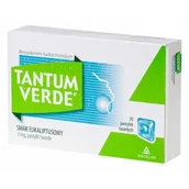 Przeziębienie i grypa - ANGELINI Tantum verde 3 mg x 30 pastylek do ssania o smaku eukaliptusowym - miniaturka - grafika 1