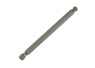Bit długi magnetyczny HEX H6 100mm Grot kulowy - Bity - miniaturka - grafika 1