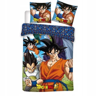 Pościel Dragon Ball Z Anime Manga Flanela 140x200 - Pościel dla dzieci - miniaturka - grafika 1